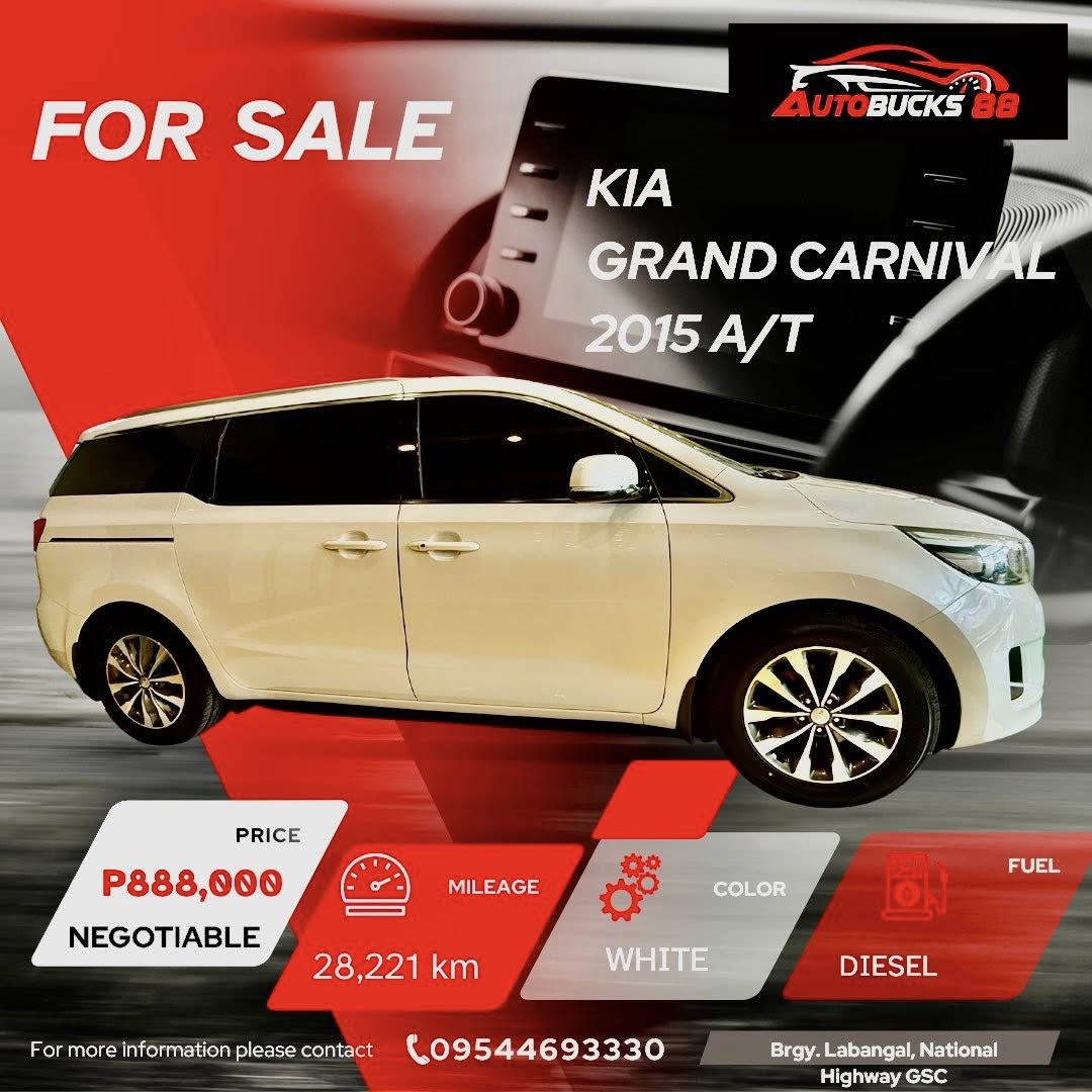 KIA GRAND CARNIVAL 2015 A/T