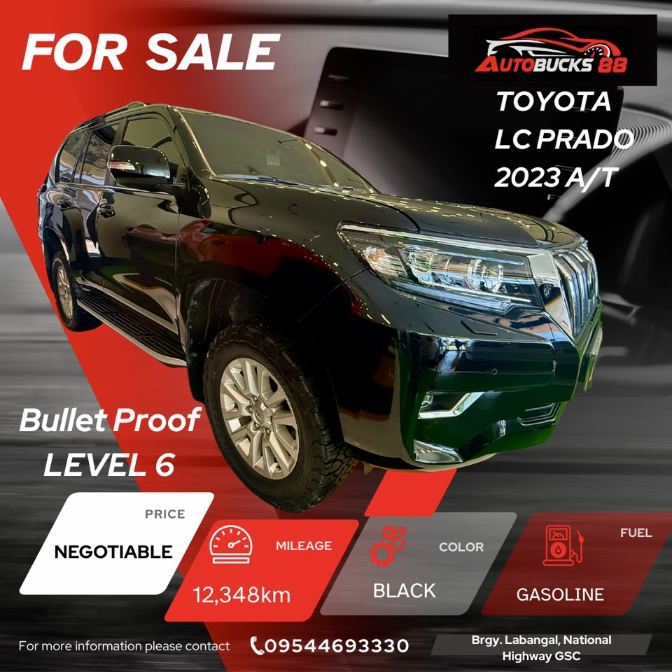 2023 TOYOTA LC PRADO A/T GASOLINE BULLET PROOF Level 6
