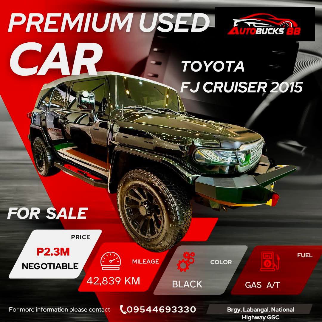 2015 FJ CRUISER A/T GASOLINE