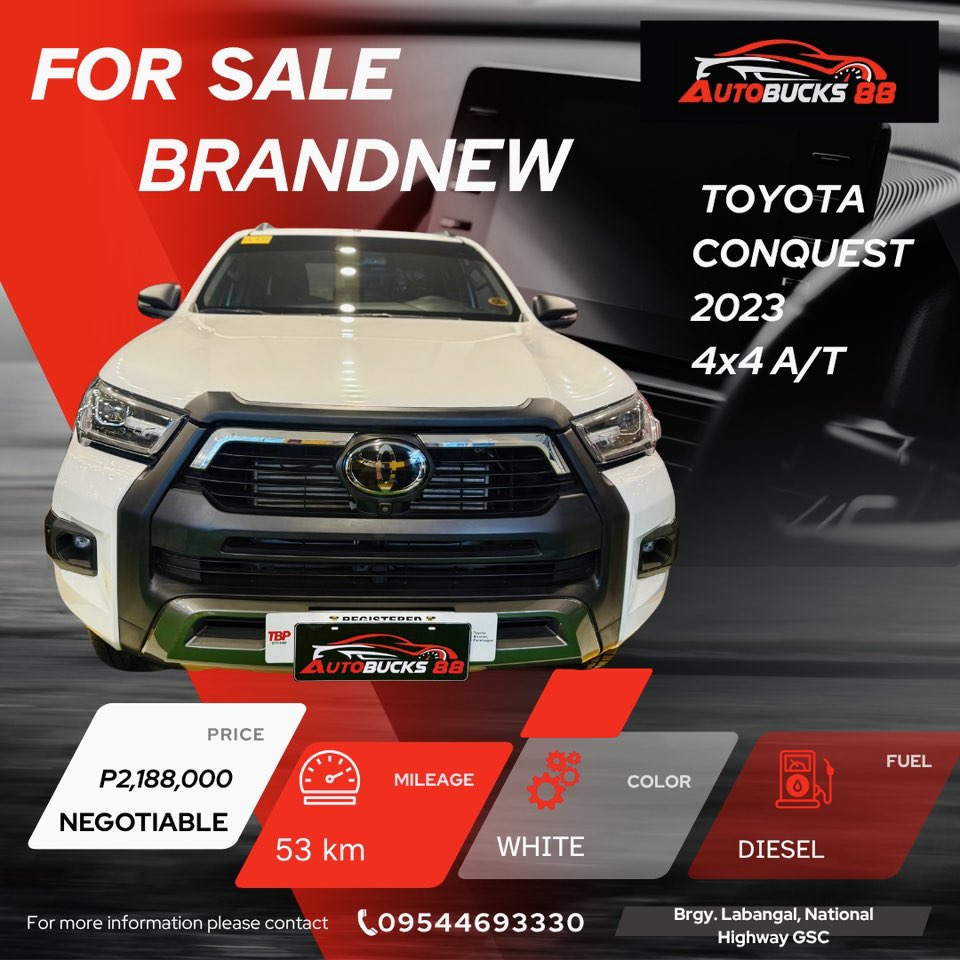 TOYOTA CONQUEST 2023 4×4 A/T DIESEL